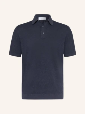 Lardini Koszulka Polo Z Pikowanym Wzorem blau
