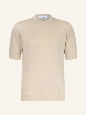 Lardini Koszulka Z Dzianiny beige