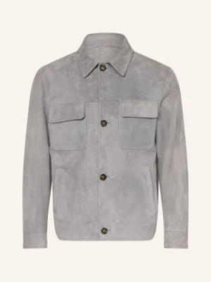 Lardini Kurtka Skórzana grau