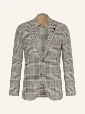 Lardini Marynarka O Kroju Extra Slim Fit grau