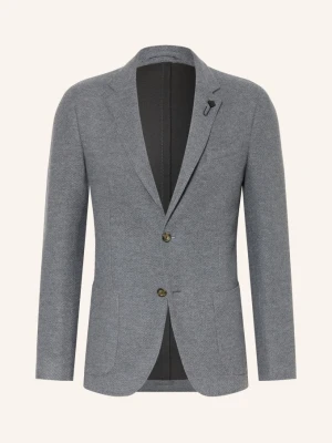 Lardini Marynarka O Kroju Extra Slim Fit grau SZARY