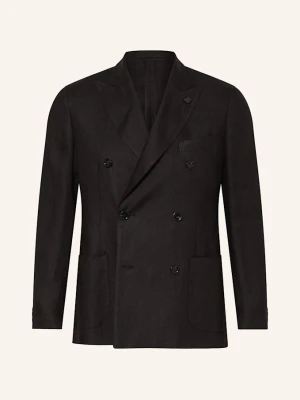 Lardini Marynarka Regular Fit schwarz CZARNY