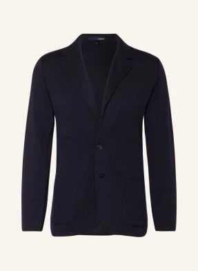 Lardini Marynarka Z Dzianiny Extra Slim Fit blau