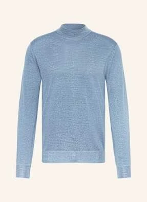 Lardini Sweter Z Wełny Merino blau