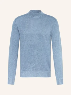 Lardini Sweter Z Wełny Merino blau