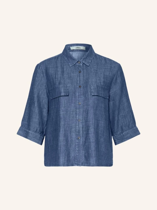 Zdjęcie produktu 0039 Italy Bluzka Z Rękawami 3 / 4 W Stylu Jeansowym blau GRANATOWY