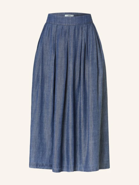 Zdjęcie produktu 0039 Italy Spódnica Z Paskami W Stylu Jeansowym blau GRANATOWY