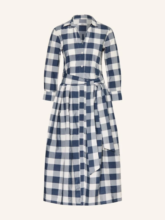 Zdjęcie produktu 0039 Italy Sukienka Koszulowa Julene Z Rękawami 3 / 4 blau beżowy