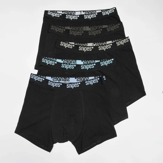 Zdjęcie produktu 5 PACK - Black Tape Briefs Boxershorts SNIPES