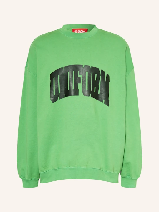 Zdjęcie produktu 032c Bluza Nierozpinana Lucky Strike gruen ZIELONY