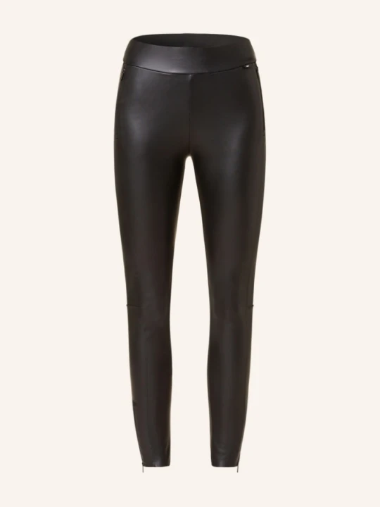 Zdjęcie produktu 10days Legginsy 7/8 Z Imitacji Skóry schwarz CZARNY