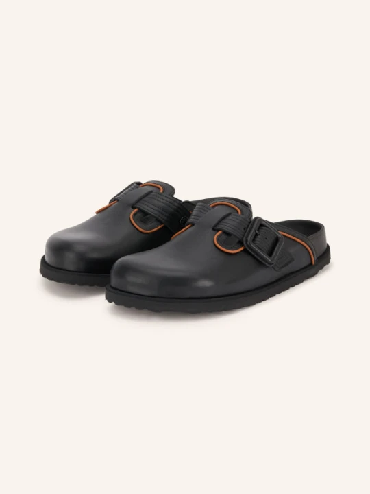 Zdjęcie produktu 1774 Birkenstock Klapki Boston Leather Buckle schwarz