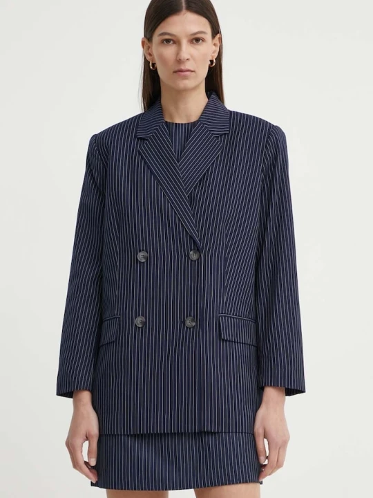 Zdjęcie produktu 2NDDAY marynarka 2ND Herman - Pinstripe granatowy