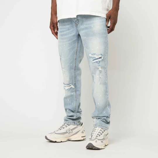 Zdjęcie produktu Victor Ripped Slim Fit Jeans 2Y Studios niebieski