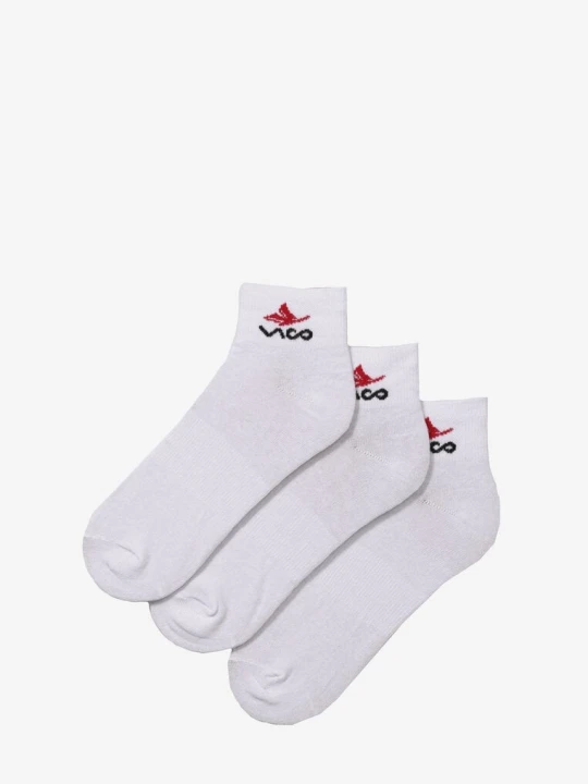 Zdjęcie produktu 3-pack Białe Skarpety Nautilyn