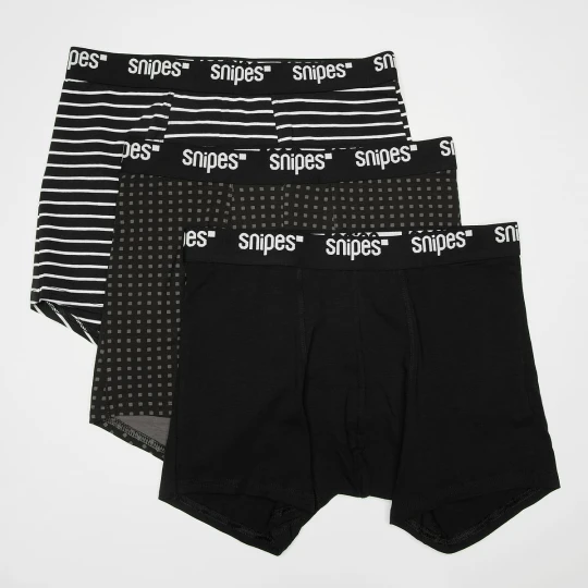 Zdjęcie produktu 3 PACK - Black Tape Briefs Boxershorts SNIPES