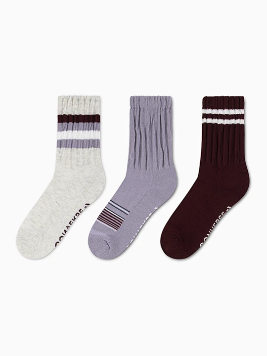 Zdjęcie produktu 3‑Pak Skarpetek Striped Wavy Micro Crew Converse