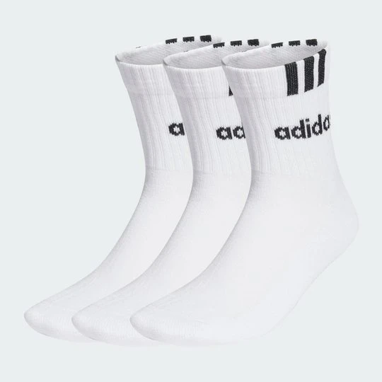 Zdjęcie produktu 3-Stripes Linear Half-Crew Cushioned Socks 3 Pairs Adidas