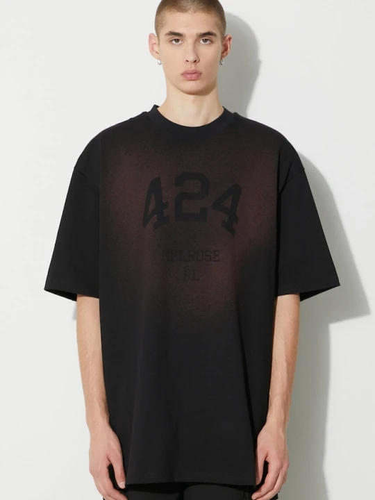 Zdjęcie produktu 424 t-shirt bawełniany czarny