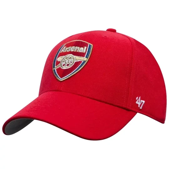 Zdjęcie produktu 47 Brand Arsenal FC MVP Cap EPL-MVP30WBV-RDA, Męskie, Czerwone, czapki z daszkiem, bawełna, rozmiar: One size
