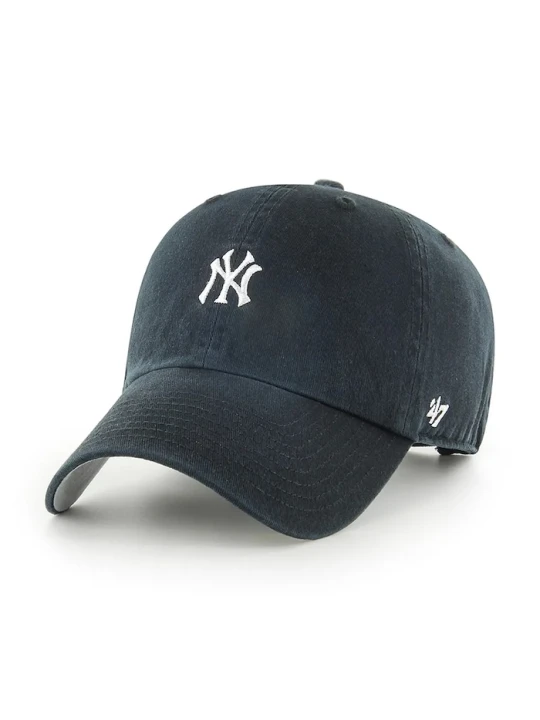 Zdjęcie produktu 47 brand czapka z daszkiem bawełniana MLB New York Yankees czarny