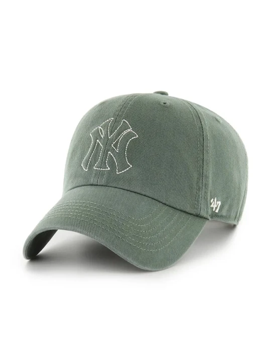 Zdjęcie produktu 47 Brand czapka z daszkiem bawełniana MLB New York Yankees zielony