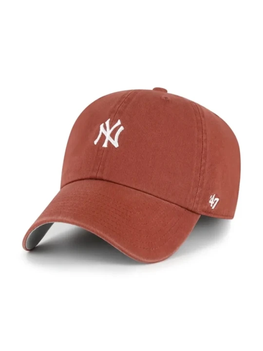Zdjęcie produktu 47 brand czapka z daszkiem bawełniana MLB New York Yankees czerwony