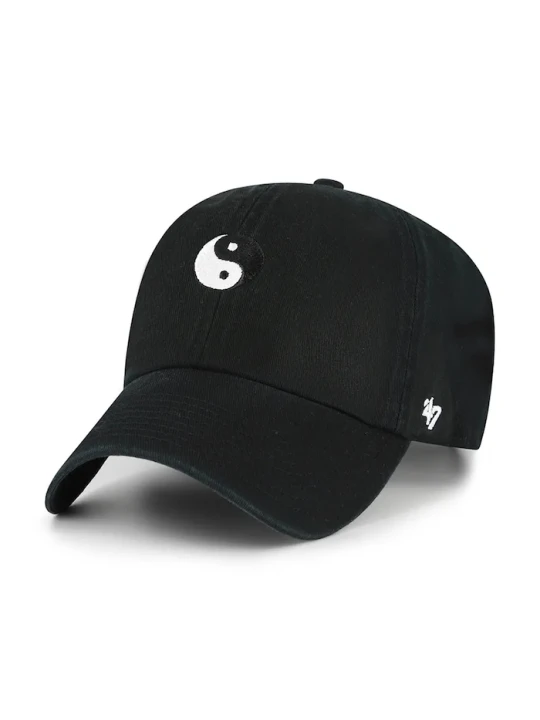 Zdjęcie produktu 47 brand czapka z daszkiem bawełniana Smiley Base Runner Icon czarny