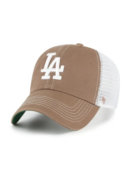 Zdjęcie produktu 47 brand czapka z daszkiem MLB Los Angeles Dodgers brązowy
