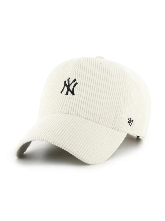 Zdjęcie produktu 47 brand czapka z daszkiem MLB New York Yankees beżowy