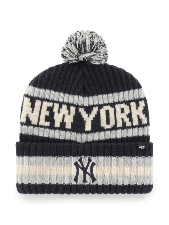 Zdjęcie produktu 47 brand czapka z pomponem MLB New York Yankees czarny