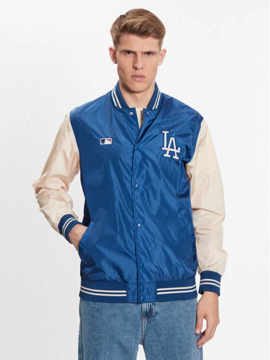 Zdjęcie produktu 47 Brand Kurtka bomber Los Angeles Dodgers Core 47 Drift Track Jacket Niebieski Regular Fit