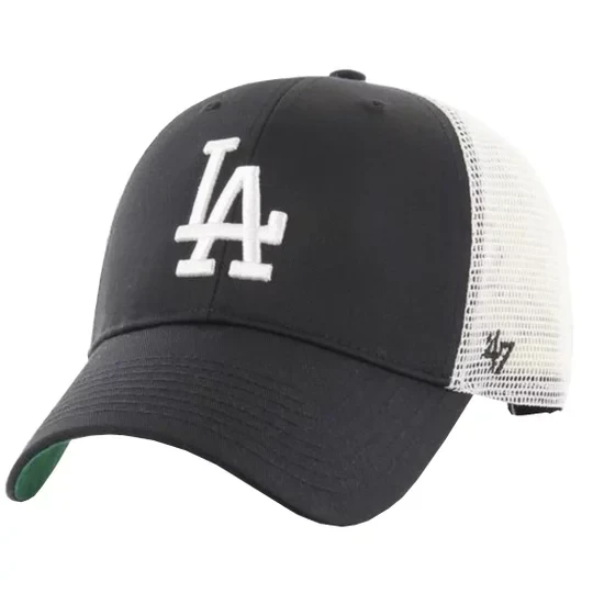 Zdjęcie produktu 47 Brand MLB LA Dodgers Cap B-BRANS12CTP-BKC, Męskie, Czarne, czapki z daszkiem, poliester, rozmiar: One size