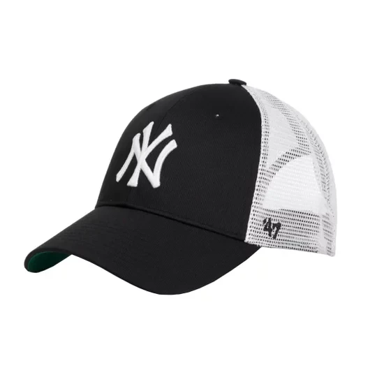Zdjęcie produktu 47 Brand MLB New York Yankees Branson Cap B-BRANS17CTP-BK, Unisex, Czarne, czapki z daszkiem, poliester, rozmiar: One size