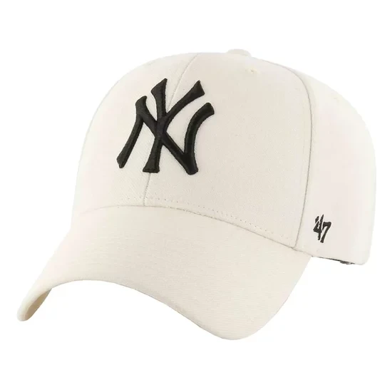 Zdjęcie produktu 47 Brand MLB New York Yankees Cap B-MVPSP17WBP-NT, Męskie, Beżowe, czapki z daszkiem, akryl, rozmiar: One size