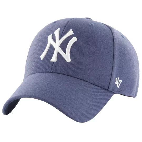 Zdjęcie produktu 47 Brand MLB New York Yankees Cap B-MVPSP17WBP-TB, Męskie, Niebieskie, czapki z daszkiem, akryl, rozmiar: One size