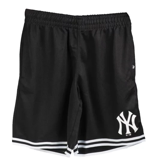 Zdjęcie produktu 47 Brand MLB New York Yankees Court Grafton Shorts 594700, Męskie, Czarne, spodenki, poliester, rozmiar: M
