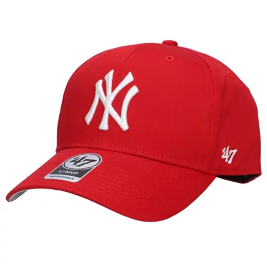 Zdjęcie produktu 47 Brand MLB New York Yankees Kids Cap B-RAC17CTP-RD, Dla chłopca, Czerwone, czapki z daszkiem, akryl, rozmiar: One size
