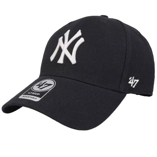 Zdjęcie produktu 47 Brand MLB New York Yankees MVP Cap B-MVPSP17WBP-NYC, Unisex, Granatowe, czapki z daszkiem, akryl, rozmiar: One size