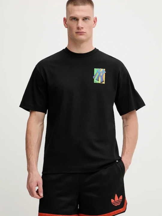 Zdjęcie produktu 47 brand t-shirt bawełniany MLB New York Yankees czarny