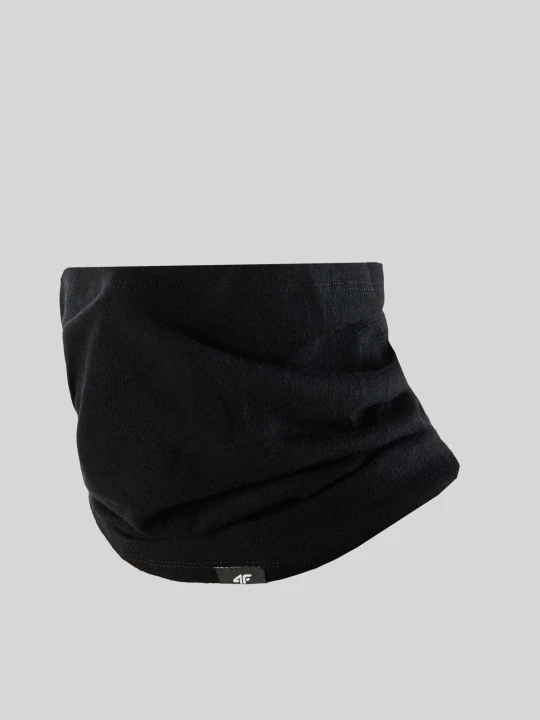 Zdjęcie produktu 4F Bandana z wełny merino uniseks - czarna Uniwersalny