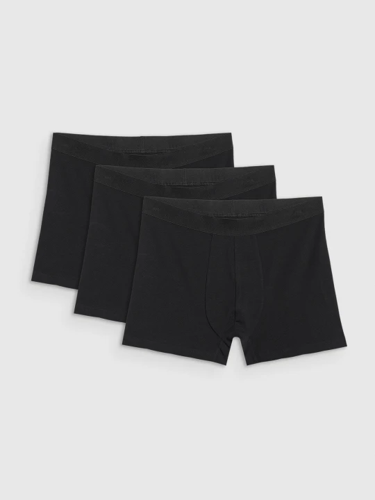 Zdjęcie produktu 4F Bielizna bokserki (3-pack) męskie - czarne M