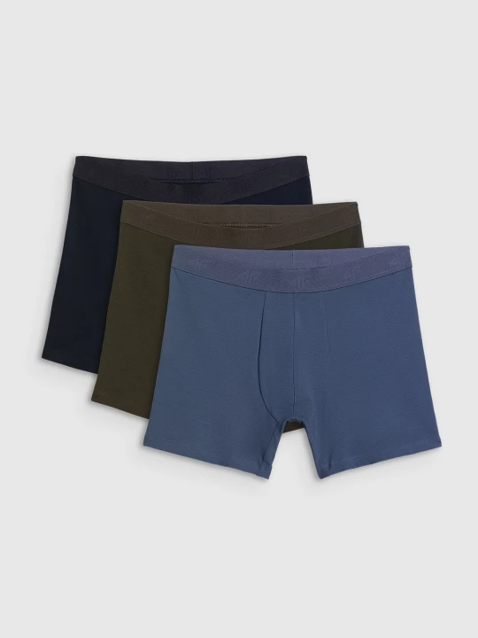 Zdjęcie produktu 4F Bielizna bokserki (3-pack) męskie - czarne 3XL