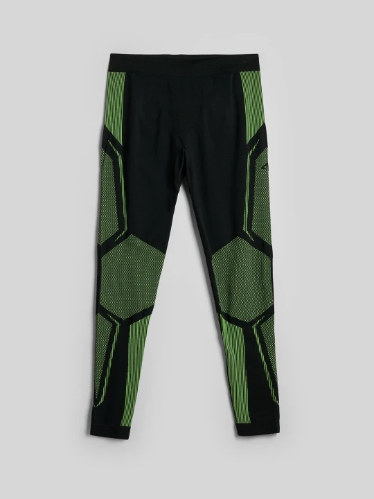 Zdjęcie produktu 4F Bielizna termoaktywna bezszwowa (dół) męska - zielona L / XL