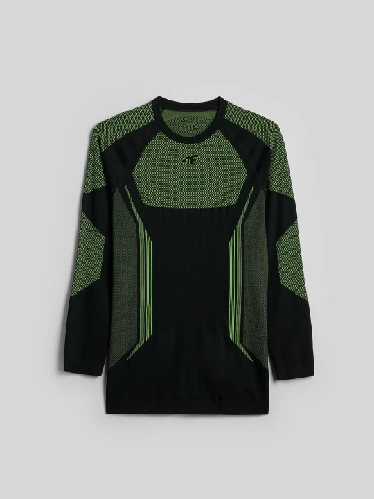 Zdjęcie produktu 4F Bielizna termoaktywna bezszwowa (góra) męska - zielona XXL / 3XL