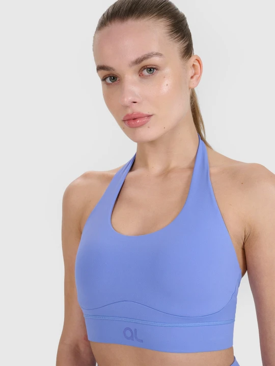 Zdjęcie produktu 4F Biustonosz treningowy z niskim wsparciem 4F x Anna Lewandowska - niebieski XS