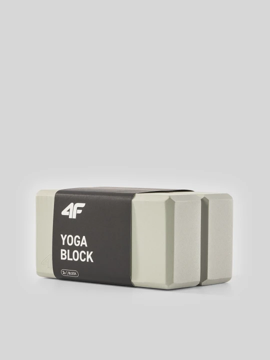 Zdjęcie produktu 4F Bloczki do jogi (2-pack) - beżowe Uniwersalny