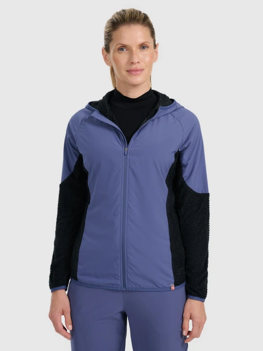 Zdjęcie produktu 4F Bluza do biegania w terenie Primaloft Active damska - granatowa S