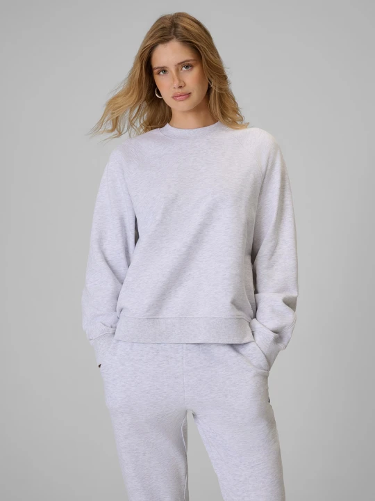 Zdjęcie produktu 4F Bluza dresowa loose bez kaptura damska - szara XL