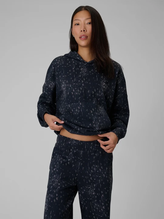Zdjęcie produktu 4F Bluza dresowa loose z kapturem damska - szara XL